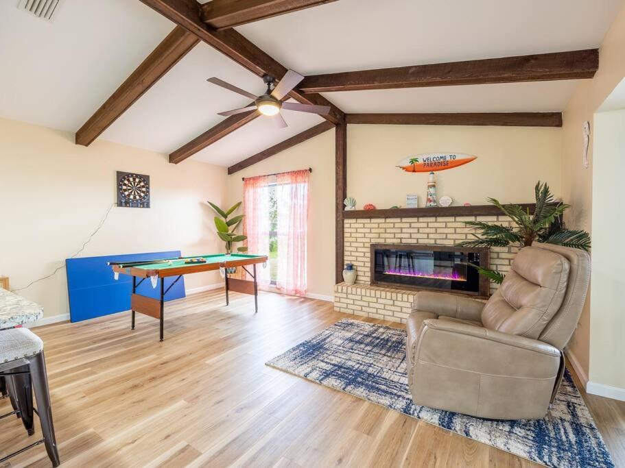 Englewood, Manasota Keys - 2 Bedroom Luxury Villa, Pool, Game Room, 6 Min To Beaches Next To Canal Exterior foto